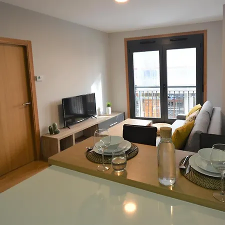 Apartamento De Playa En Con Parking * Саншеншо